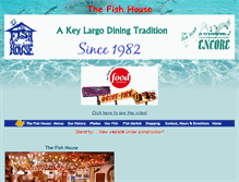 Tablet Screenshot of fishhouse.com